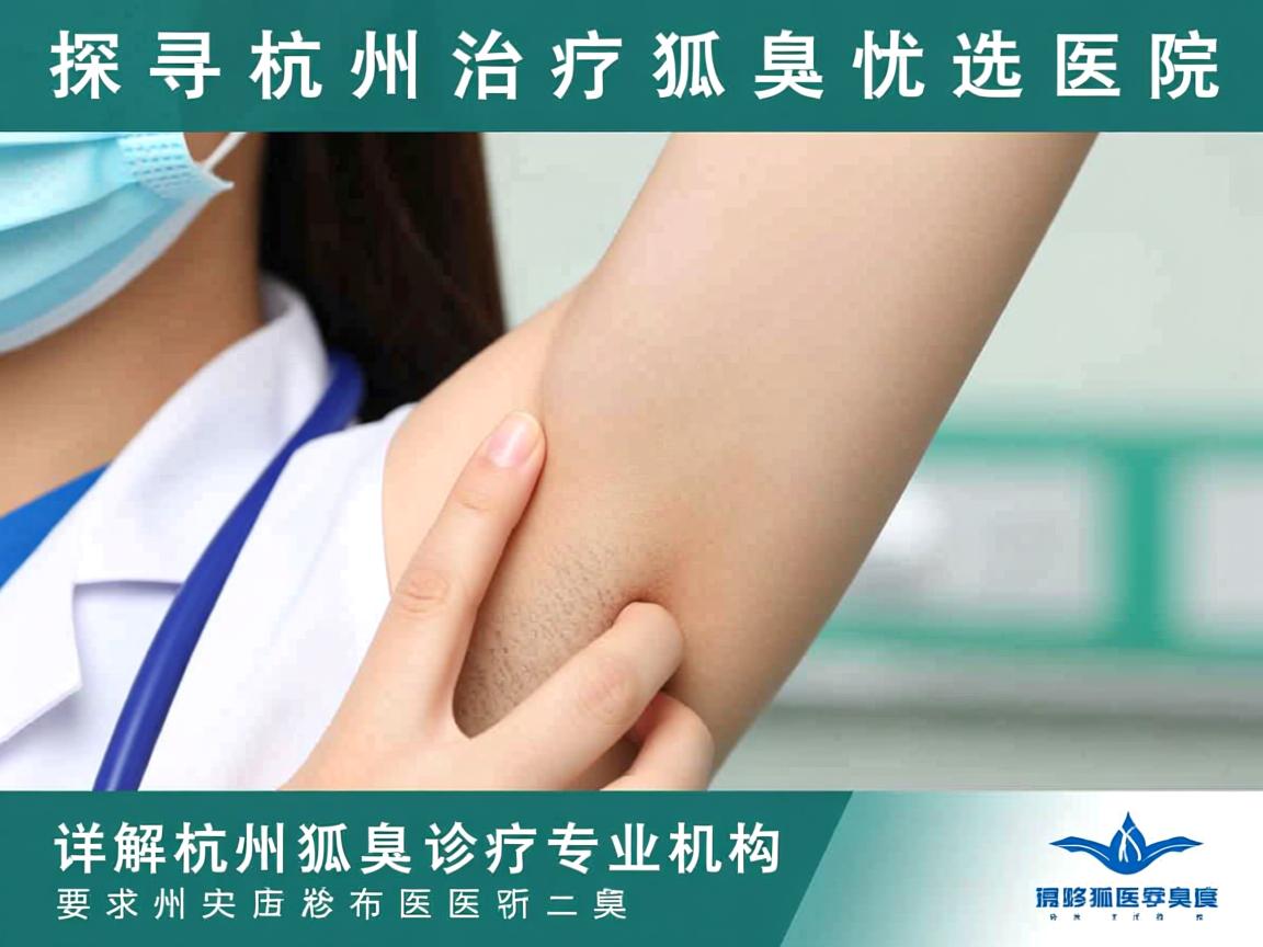 探寻杭州治疗狐臭优选医院，详解杭州狐臭诊疗专业机构