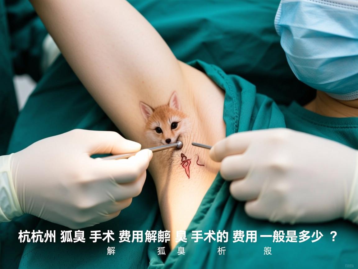 杭州狐臭手术费用解析，狐臭手术的费用一般是多少？