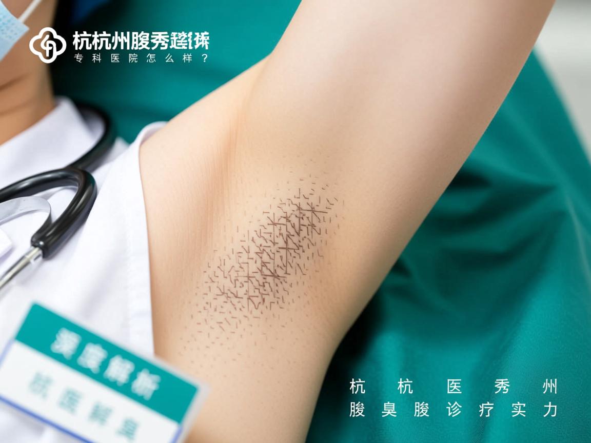 杭州腋秀专科医院怎么样？深度解析杭州腋秀的腋臭诊疗实力