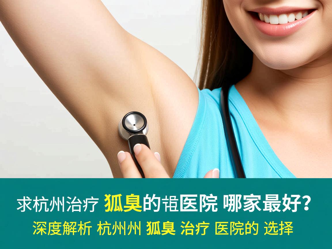杭州治疗狐臭的医院哪家最好？深度解析杭州狐臭治疗医院的选择