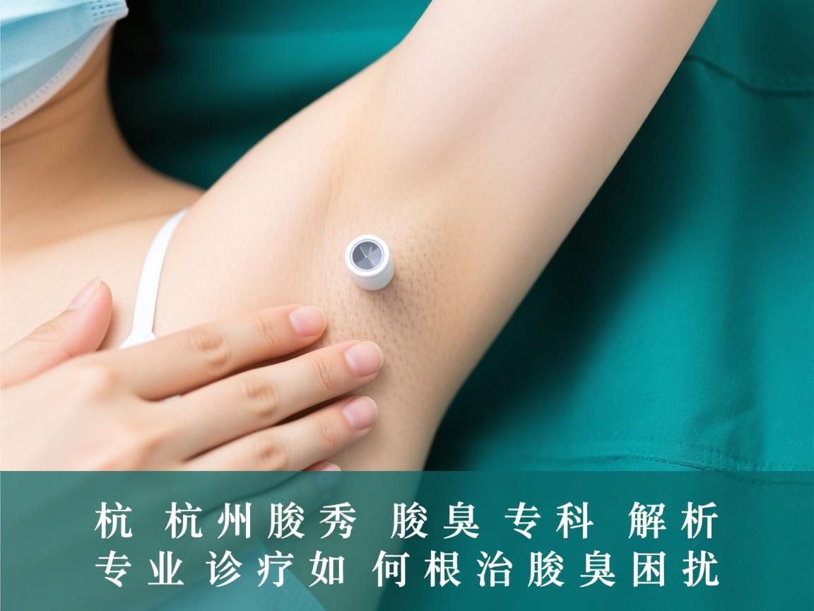 杭州腋秀腋臭专科解析,专业诊疗如何根治腋臭困扰 杭州腋秀腋臭专科解析,专业诊疗如何根治腋臭困扰