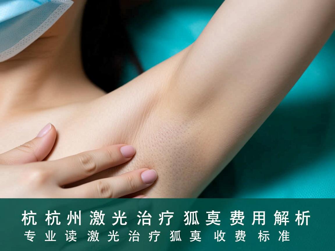 杭州激光治疗狐臭费用解析，专业解读激光治疗狐臭的收费标准
