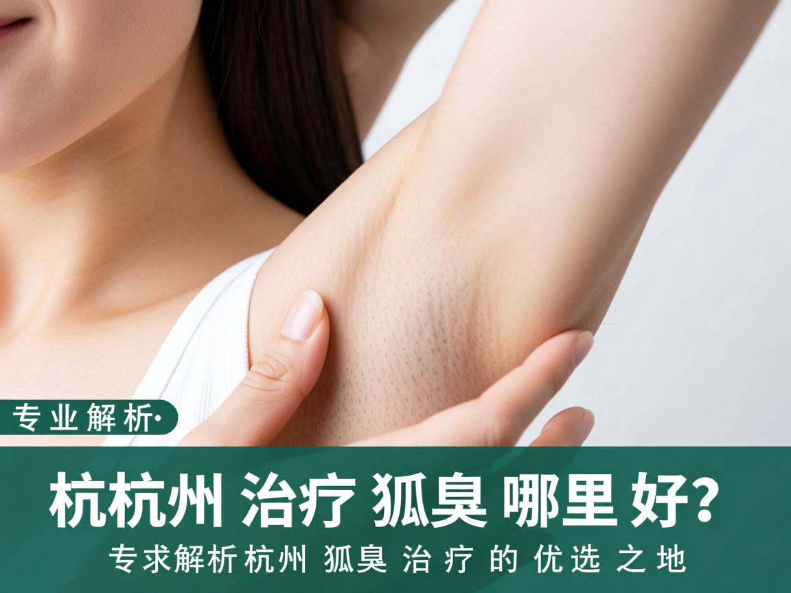 杭州治疗狐臭哪里好？专业解析杭州狐臭治疗的优选之地