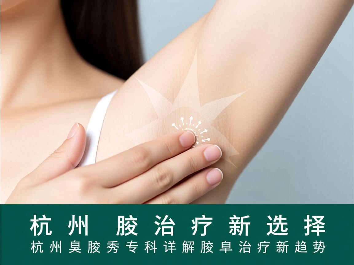 杭州腋臭治疗新选择，杭州腋秀专科详解腋臭治疗新趋势