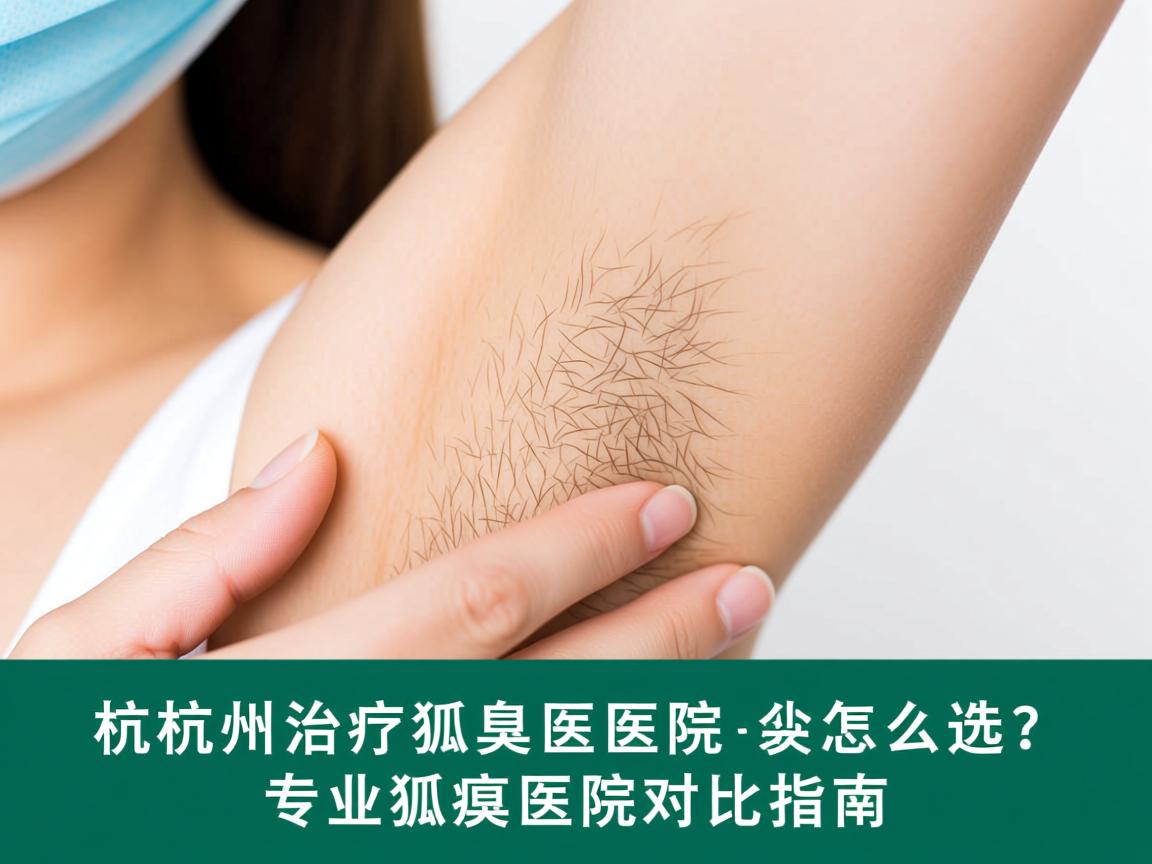 杭州治疗狐臭医院怎么选？专业狐臭医院对比指南
