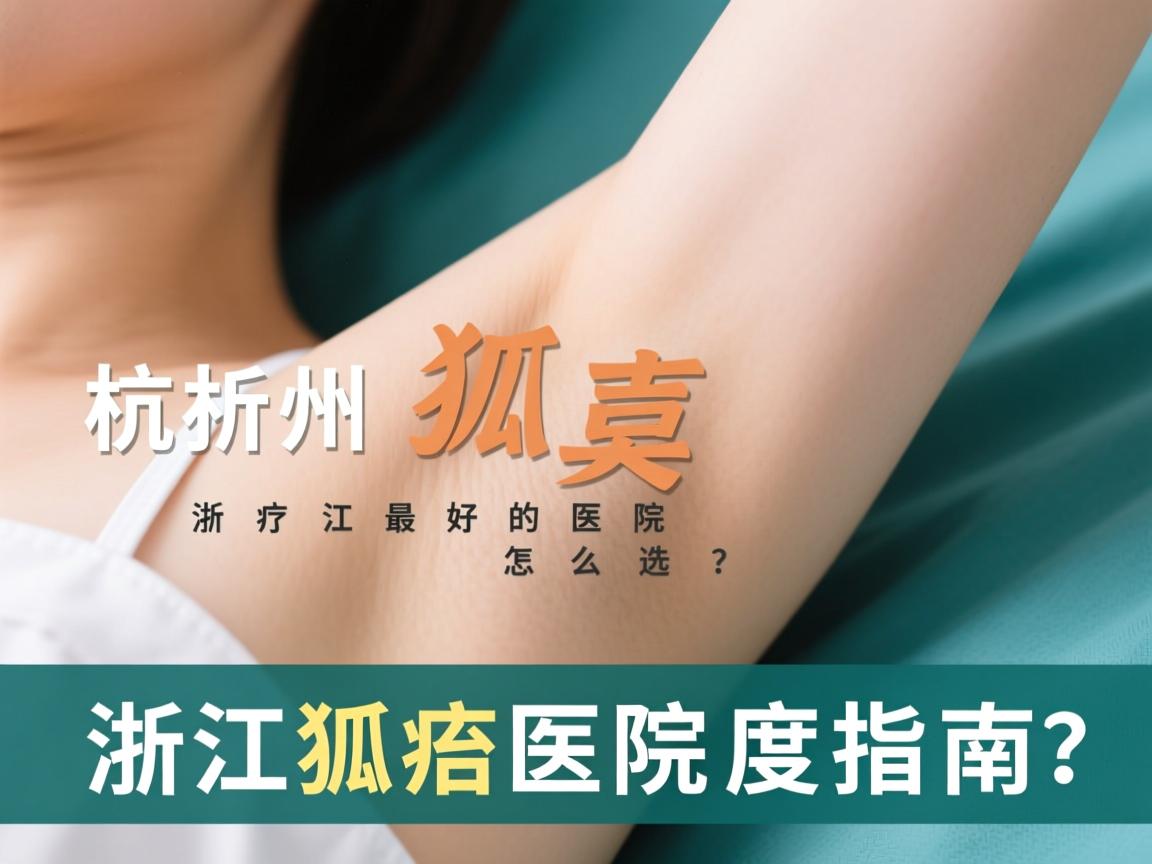 杭州腋秀解析，治疗狐臭浙江最好的医院怎么选？浙江狐臭医院深度指南