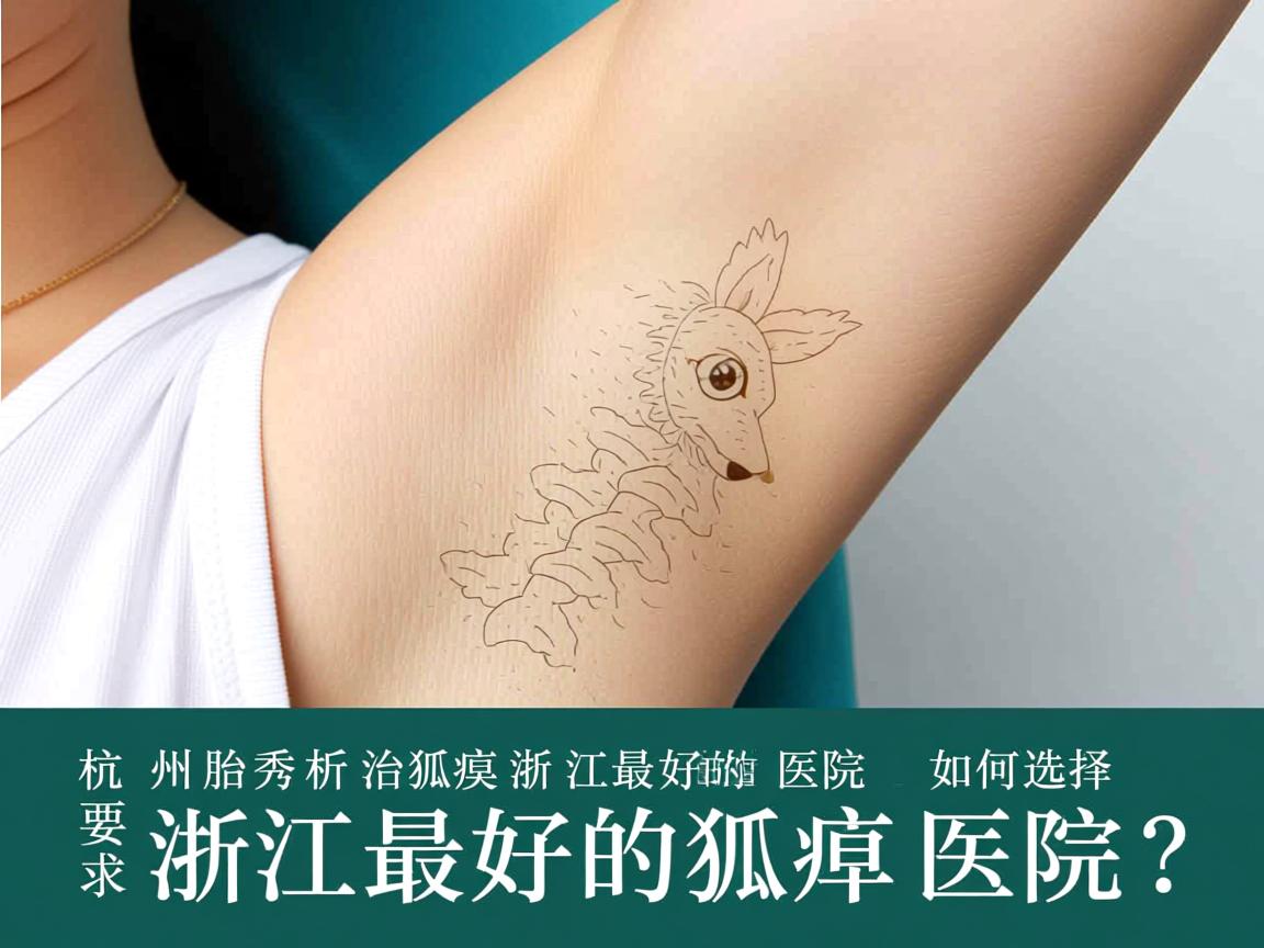 杭州腋秀解析，治狐臭浙江最好的医院，如何选择浙江最好的狐臭医院？