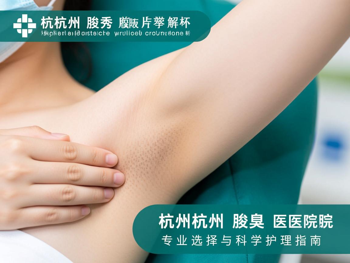杭州腋秀解析，杭州腋臭医院的专业选择与科学护理指南