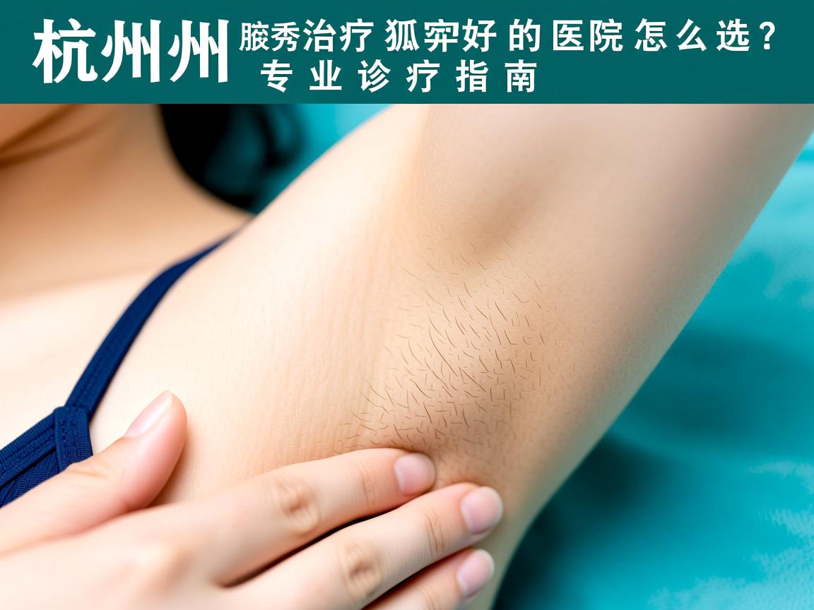 杭州腋秀解析，杭州治疗狐臭好的医院怎么选？专业诊疗指南
