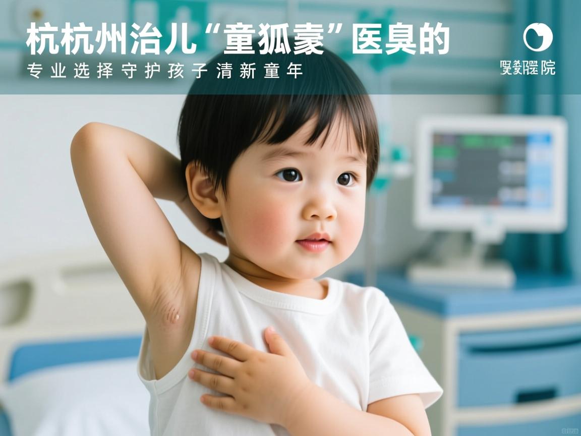 杭州治儿童狐臭的医院，专业选择守护孩子清新童年