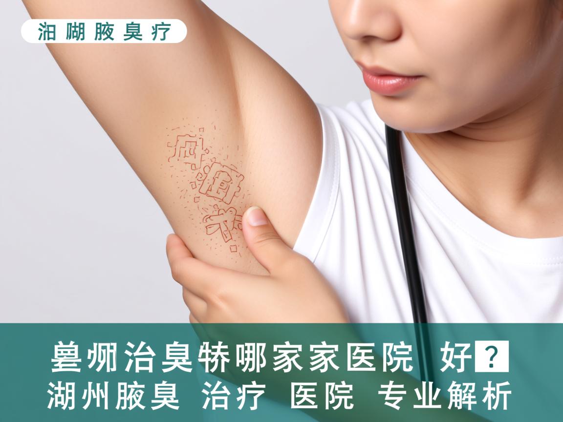 在湖州治疗腋臭哪家医院好？湖州腋臭治疗医院专业解析