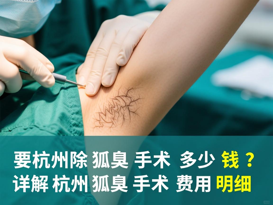 杭州除狐臭手术多少钱?详解杭州狐臭手术费用明细 杭州除狐臭手术多少钱?详解杭州狐臭手术费用明细
