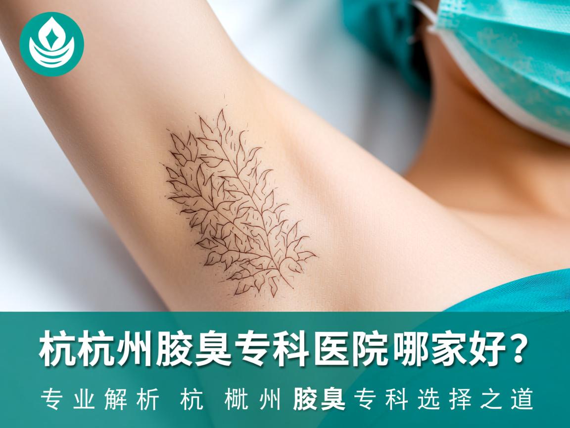 杭州腋臭专科医院哪家好？专业解析杭州腋臭专科选择之道