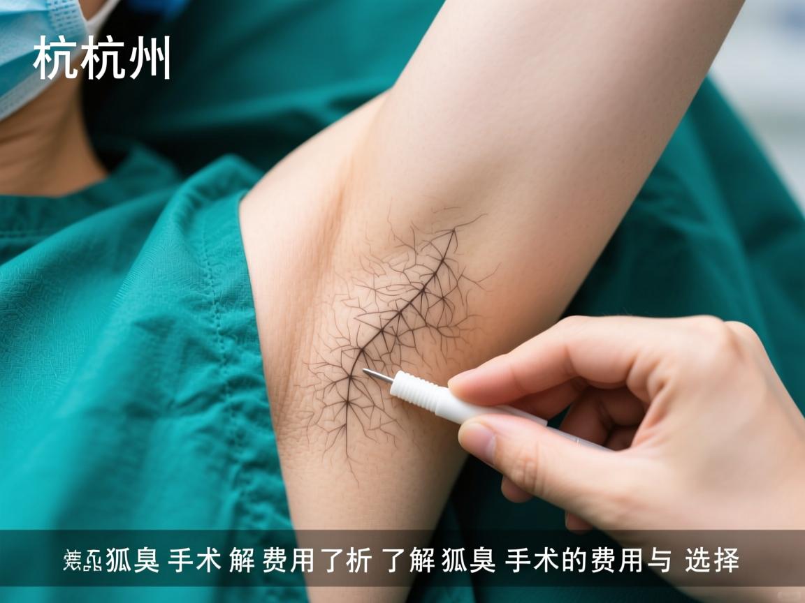 杭州狐臭手术费用解析，了解狐臭手术的费用与选择