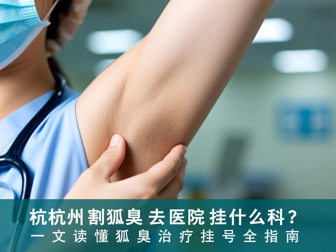 杭州割狐臭去医院挂什么科?一文读懂狐臭治疗挂号全指南 杭州割狐臭去医院挂什么科?一文读懂狐臭治疗挂号全指南
