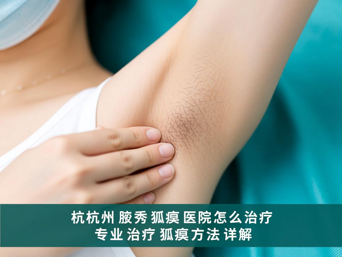 杭州腋秀解析，杭州狐臭医院怎么治疗，专业治疗狐臭方法详解