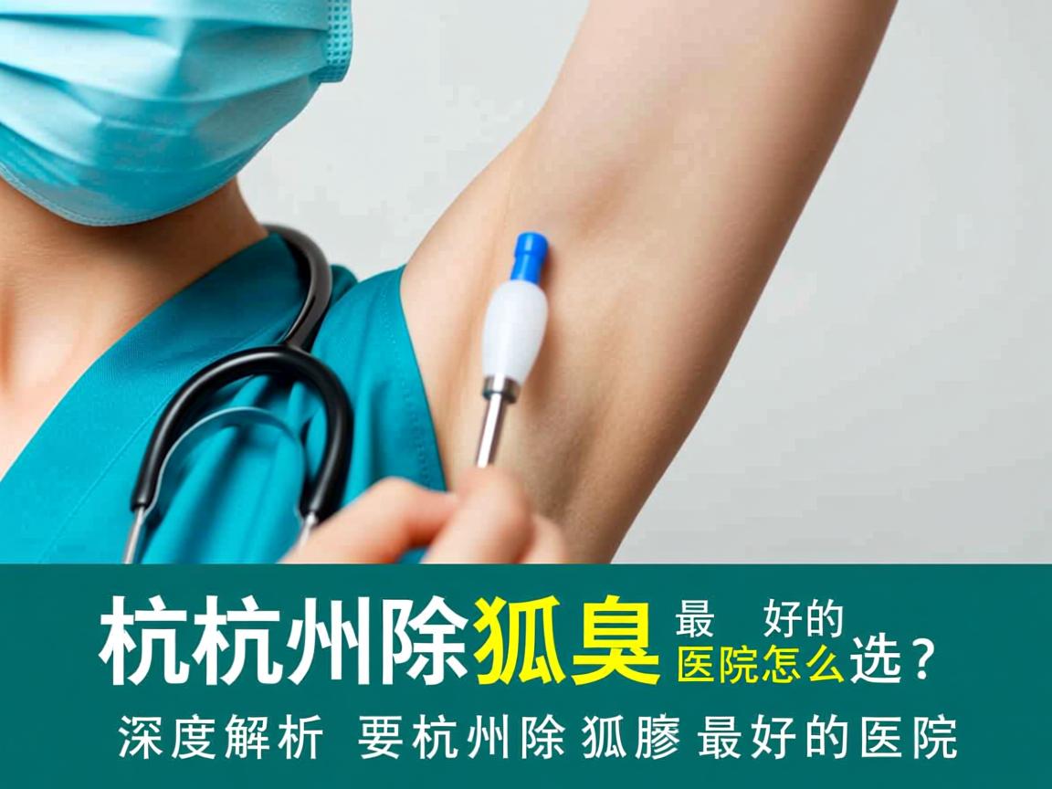 杭州除狐臭最好的医院怎么选？深度解析杭州除狐臭最好的医院