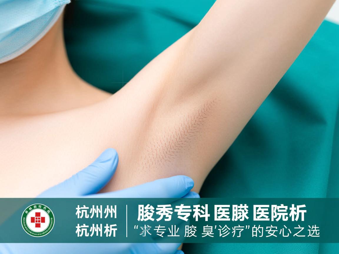 杭州腋秀专科医院解析,杭州专业腋臭诊疗的安心之选 杭州腋秀专科医院解析,杭州专业腋臭诊疗的安心之选