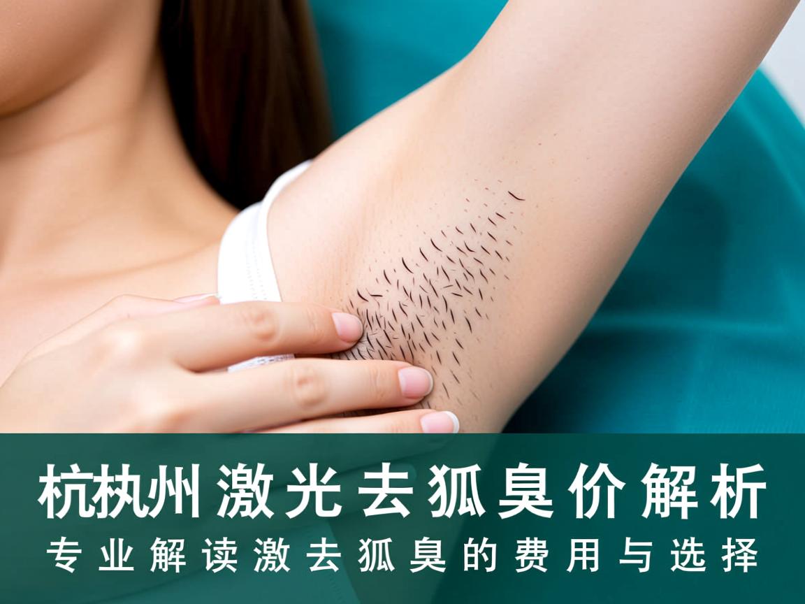 杭州激光去狐臭价格解析，专业解读激光去狐臭的费用与选择