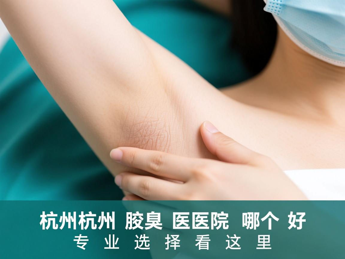 杭州腋秀解析，杭州腋臭医院哪个好，专业选择看这里