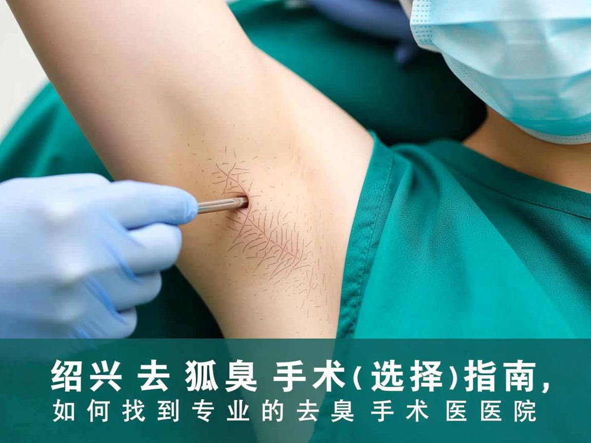 绍兴去狐臭手术选择指南，如何找到专业的去狐臭手术医院
