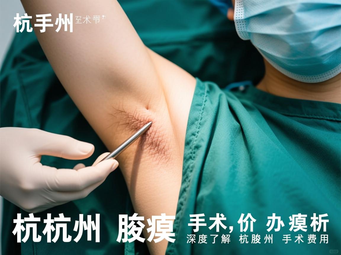 杭州腋臭手术价格解析，深度了解杭州腋臭手术费用