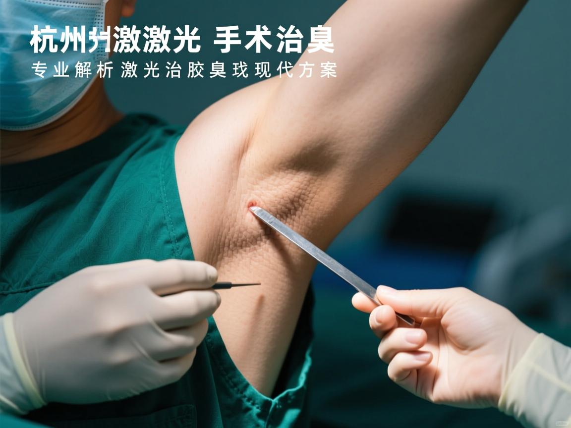 杭州激光手术治腋臭，专业解析激光治腋臭的现代方案