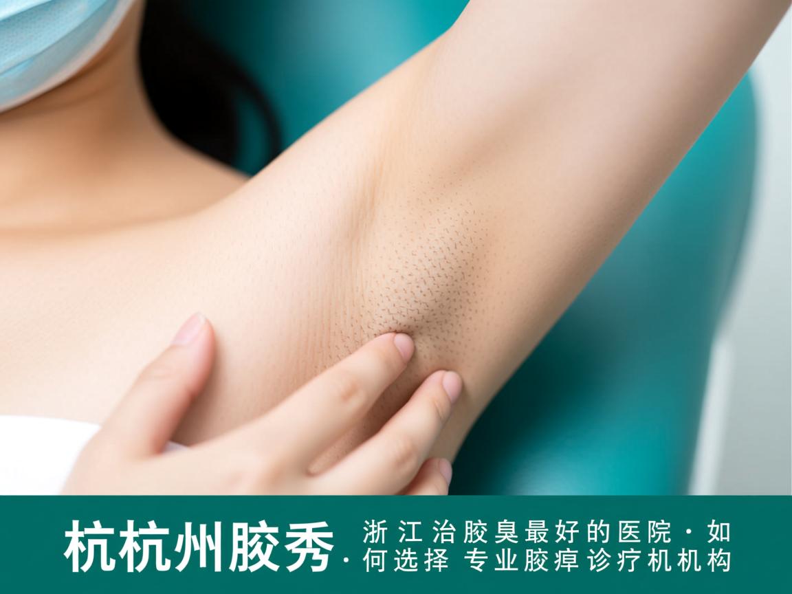 杭州腋秀解析，浙江治腋臭最好的医院，如何选择专业腋臭诊疗机构