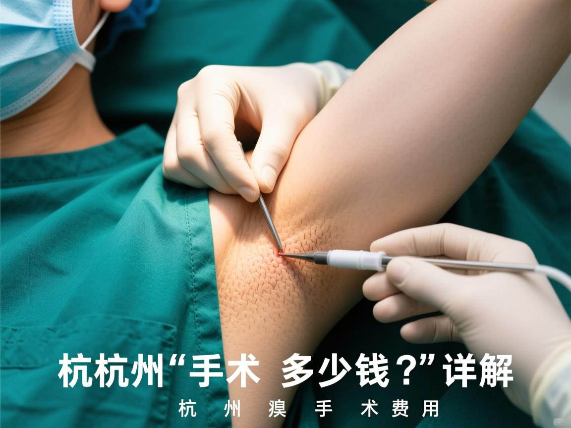 杭州腋臭手术多少钱？详解杭州腋臭手术费用
