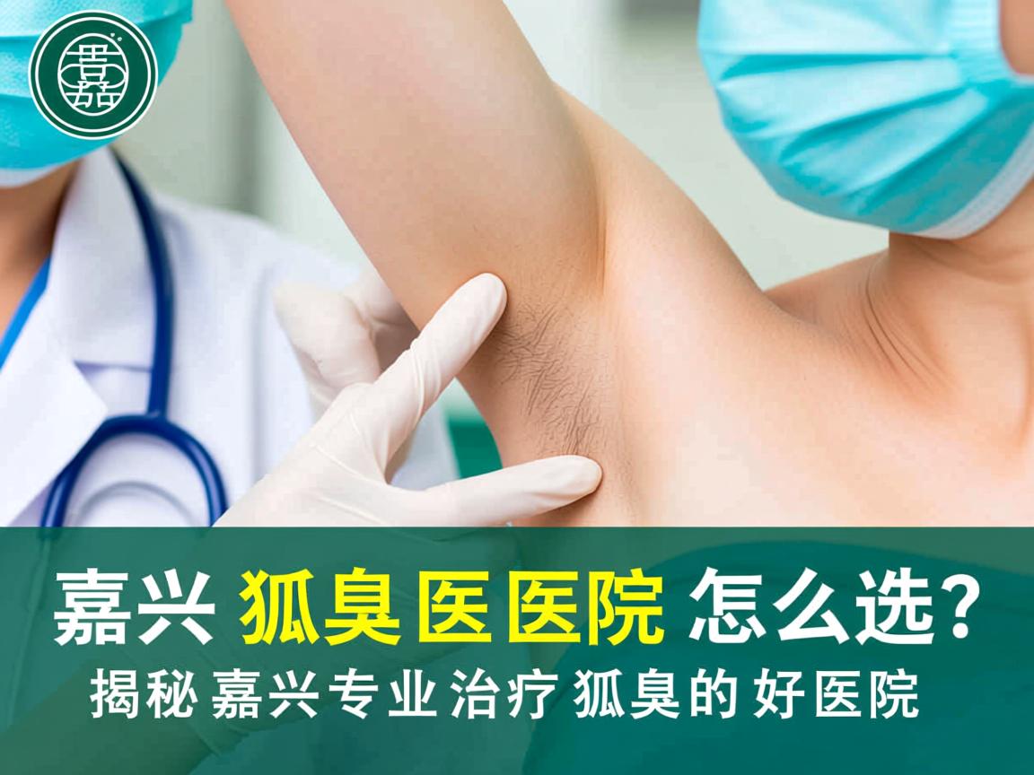 嘉兴狐臭医院怎么选？揭秘嘉兴专业治疗狐臭的好医院