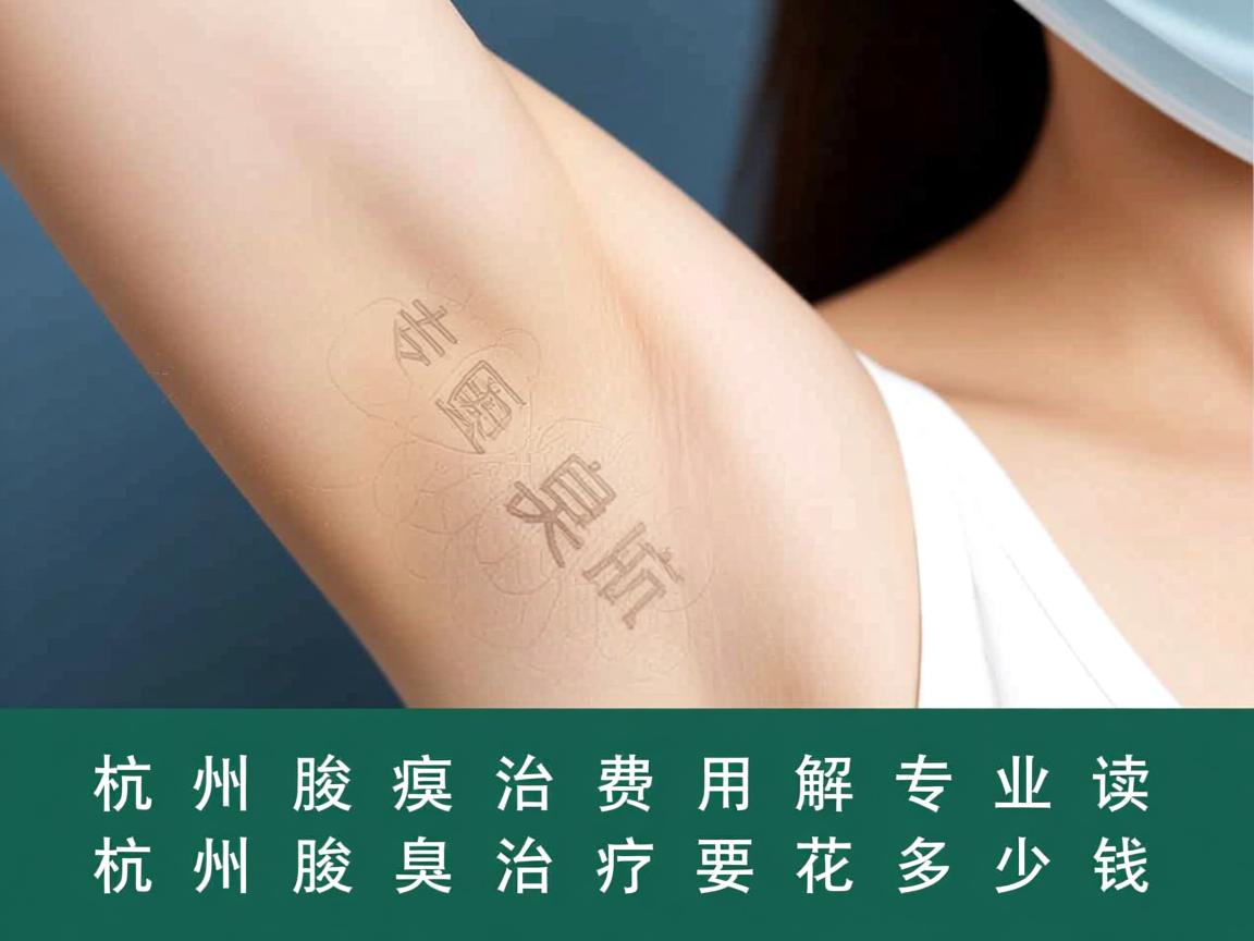 杭州腋臭治疗费用解析,专业解读杭州腋臭治疗要花多少钱 杭州腋臭治疗费用解析,专业解读杭州腋臭治疗要花多少钱