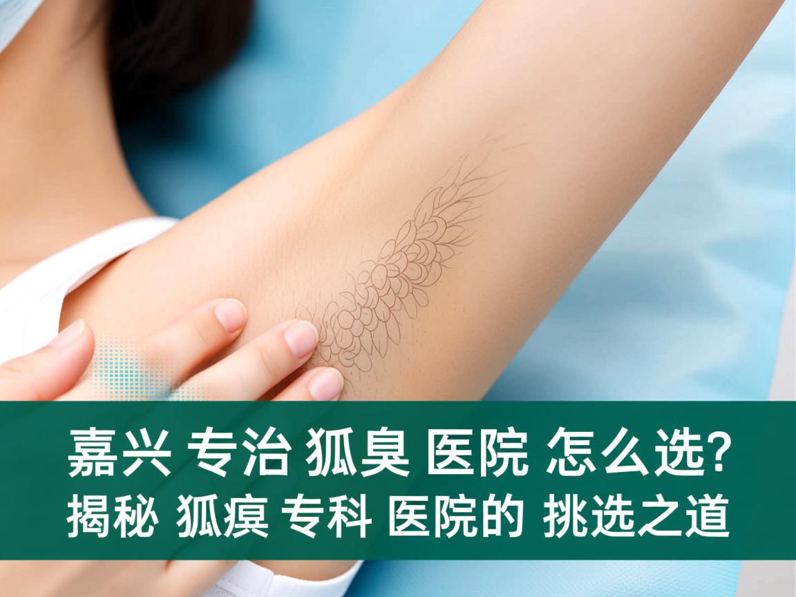 嘉兴专治狐臭医院怎么选？揭秘嘉兴狐臭专科医院的挑选之道