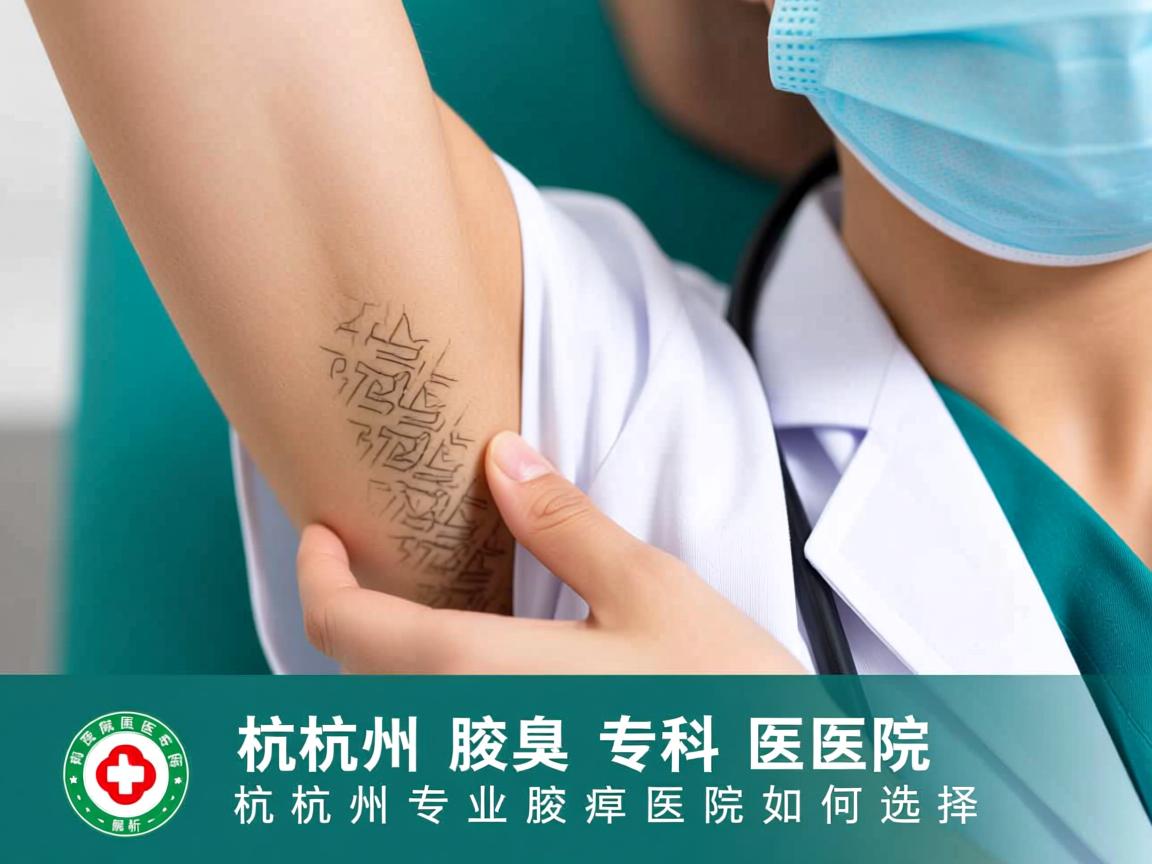 杭州腋臭专科医院解析，杭州专业腋臭医院如何选择