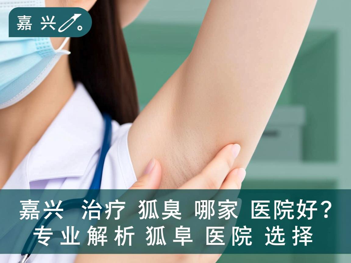嘉兴治疗狐臭哪家医院好？专业解析狐臭医院选择