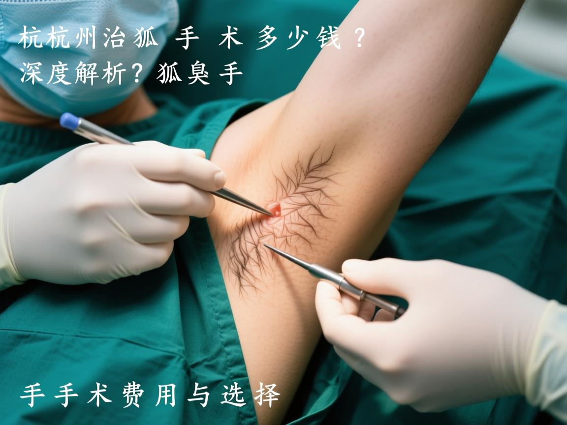 杭州治疗狐臭手术多少钱?深度解析狐臭手术费用与选择 杭州治疗狐臭手术多少钱?深度解析狐臭手术费用与选择