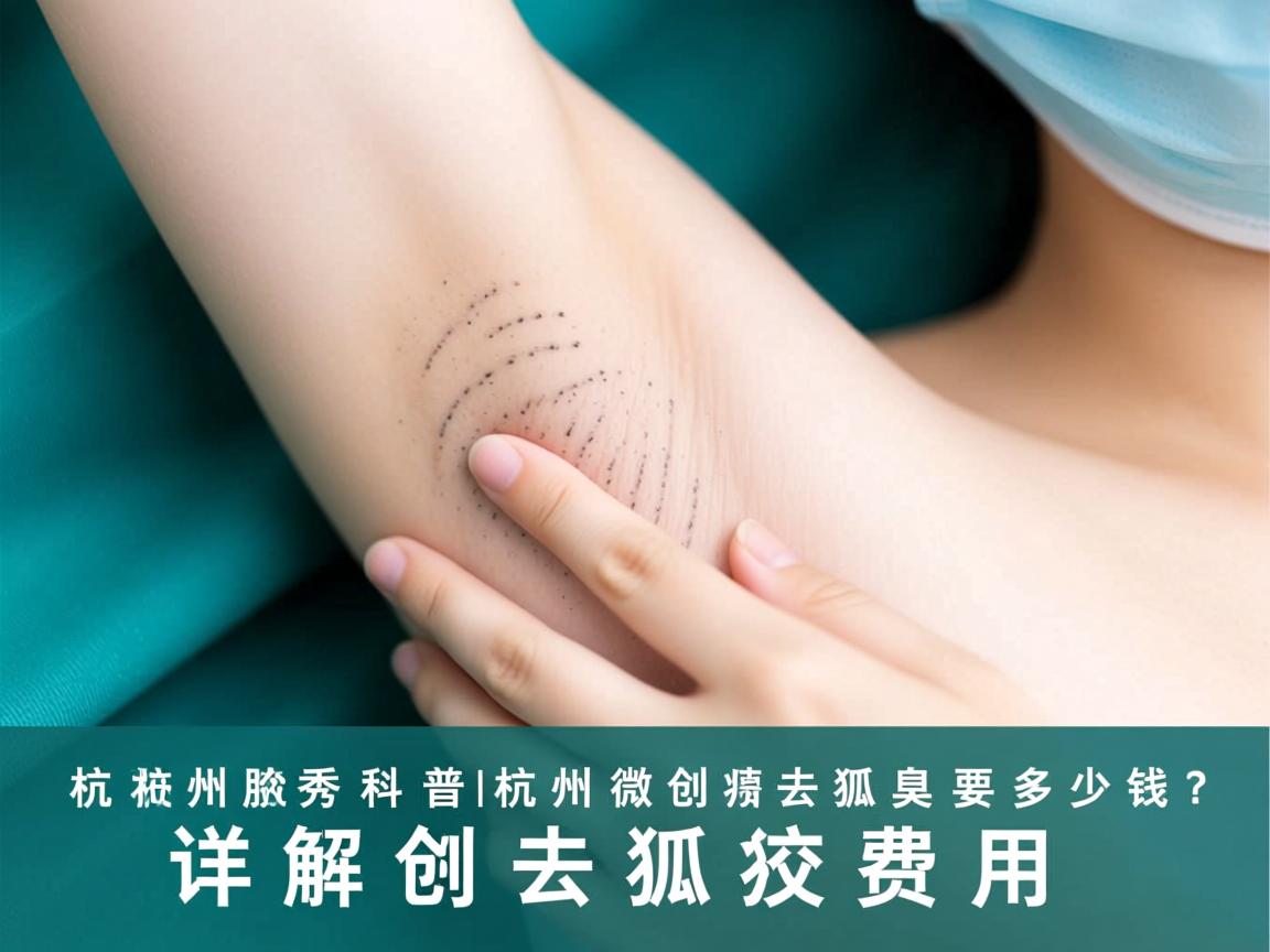 杭州腋秀科普,杭州微创去狐臭要多少钱?详解微创去狐臭费用 杭州腋秀科普,杭州微创去狐臭要多少钱?详解微创去狐臭费用