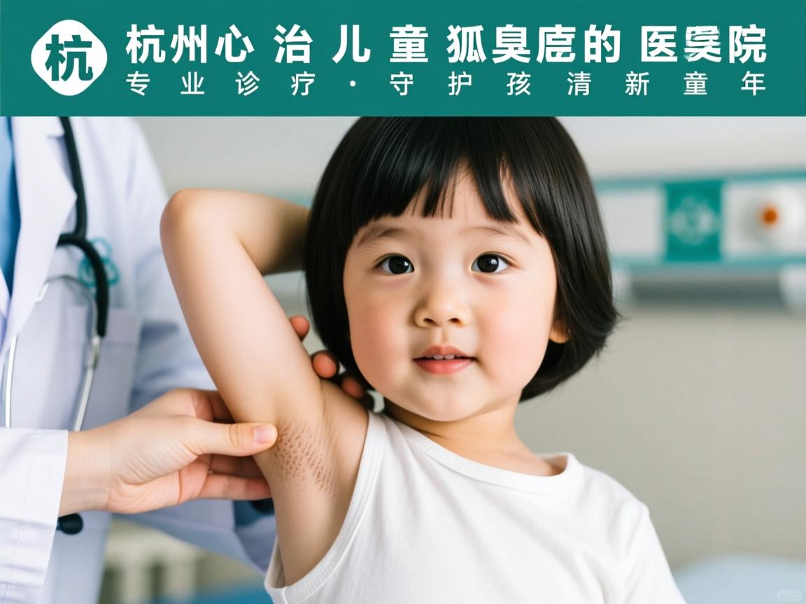 杭州治儿童狐臭的医院，专业诊疗，守护孩子清新童年