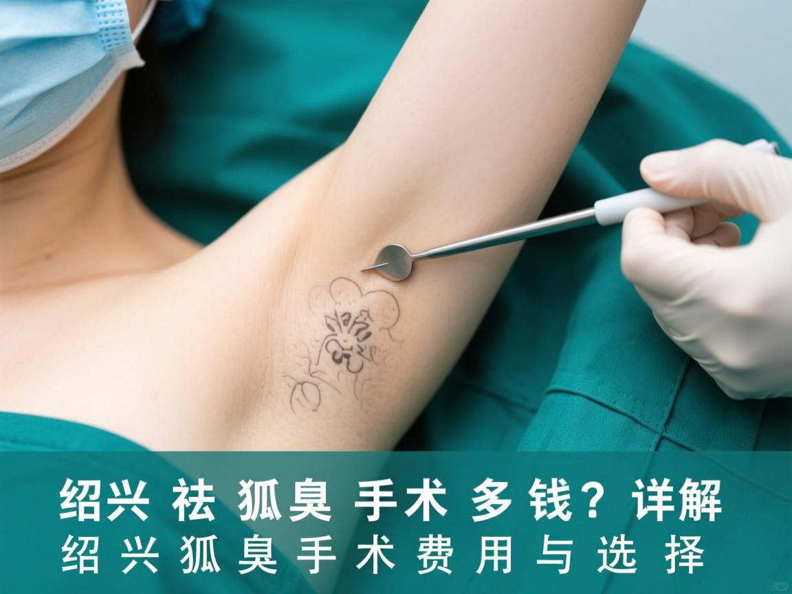 绍兴祛狐臭手术多少钱？详解绍兴狐臭手术费用与选择