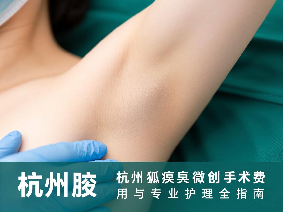 杭州腋秀解析，杭州狐臭微创手术费用与专业护理全指南