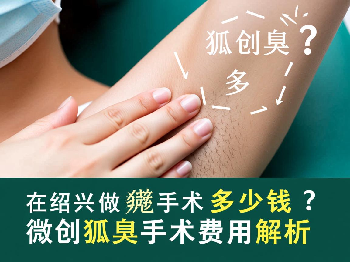 在绍兴做微创狐臭手术多少钱？微创狐臭手术费用解析