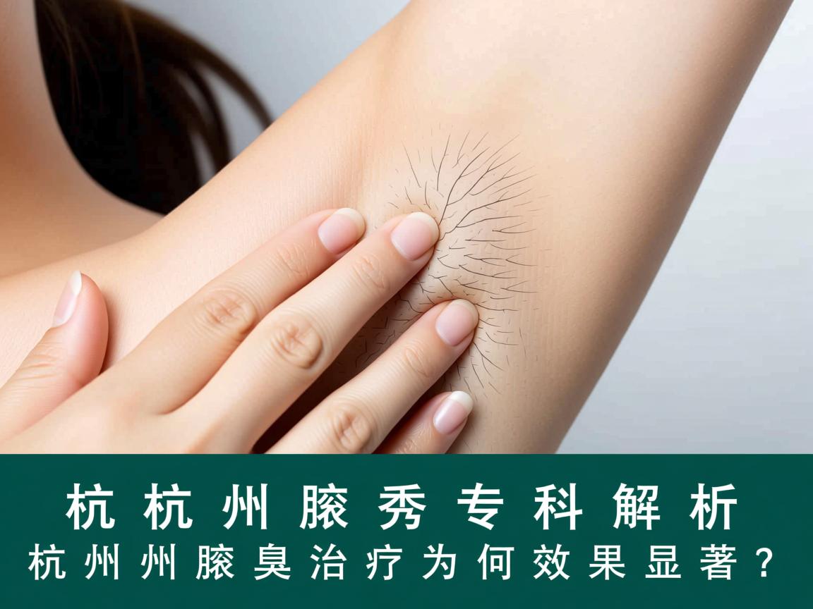 杭州腋秀专科解析，杭州腋臭治疗为何效果显著？
