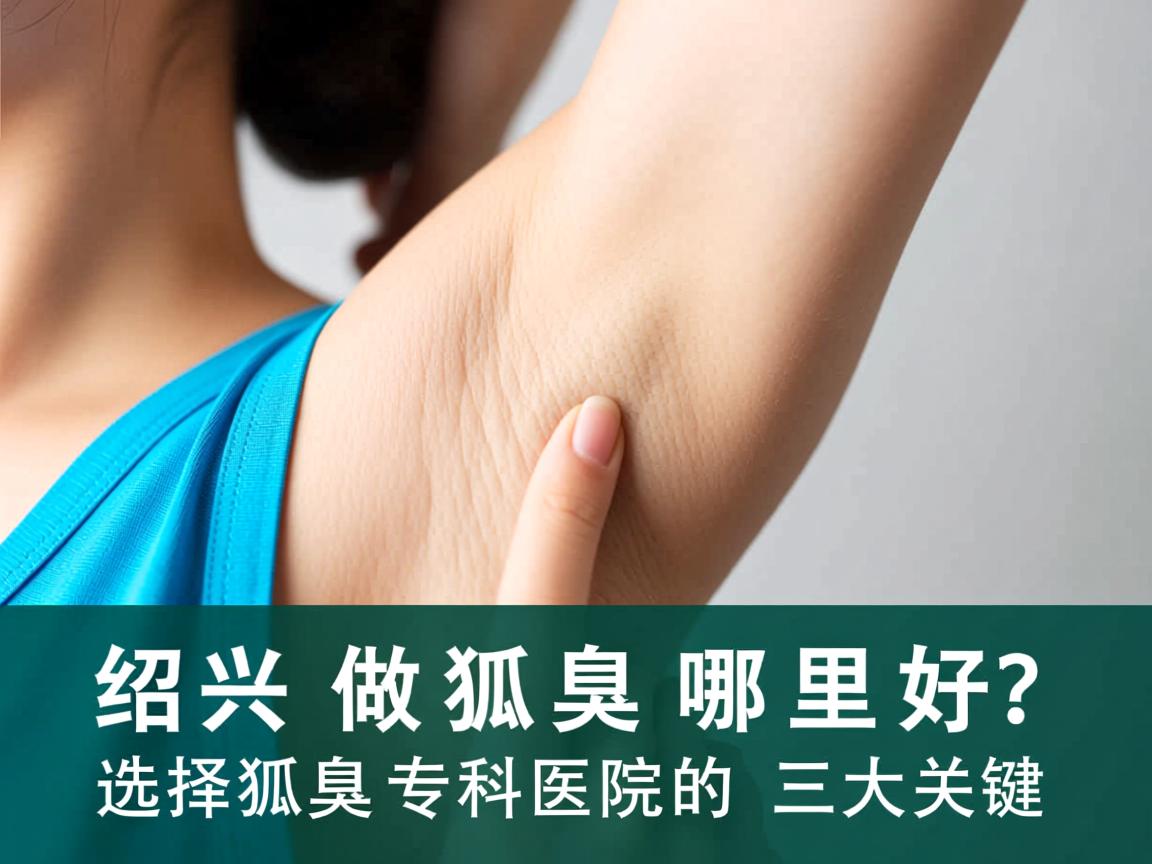 在绍兴做狐臭哪里好？选择狐臭专科医院的三大关键