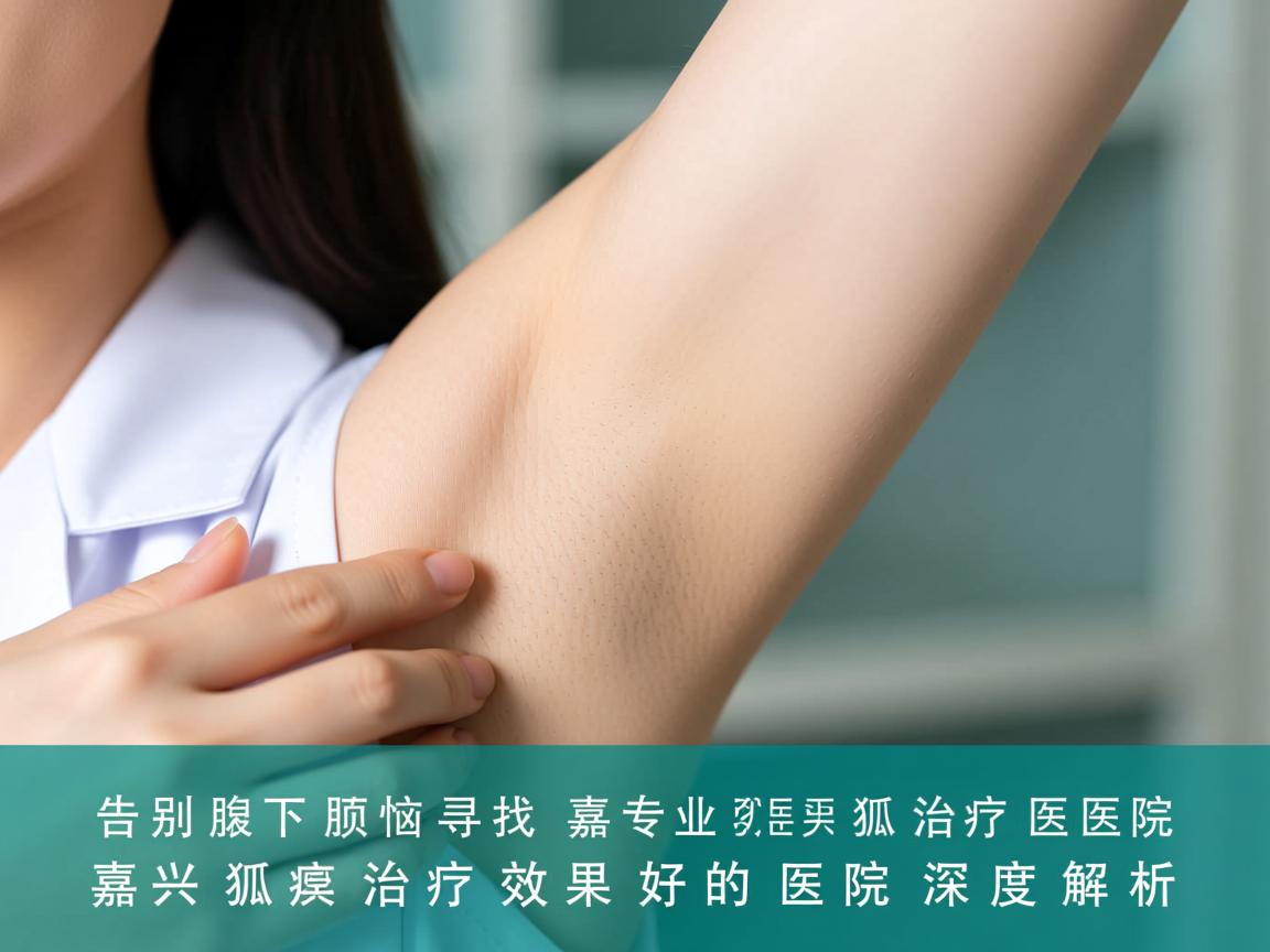 告别腋下烦恼，寻找嘉兴专业狐臭治疗医院，嘉兴狐臭治疗效果好的医院深度解析