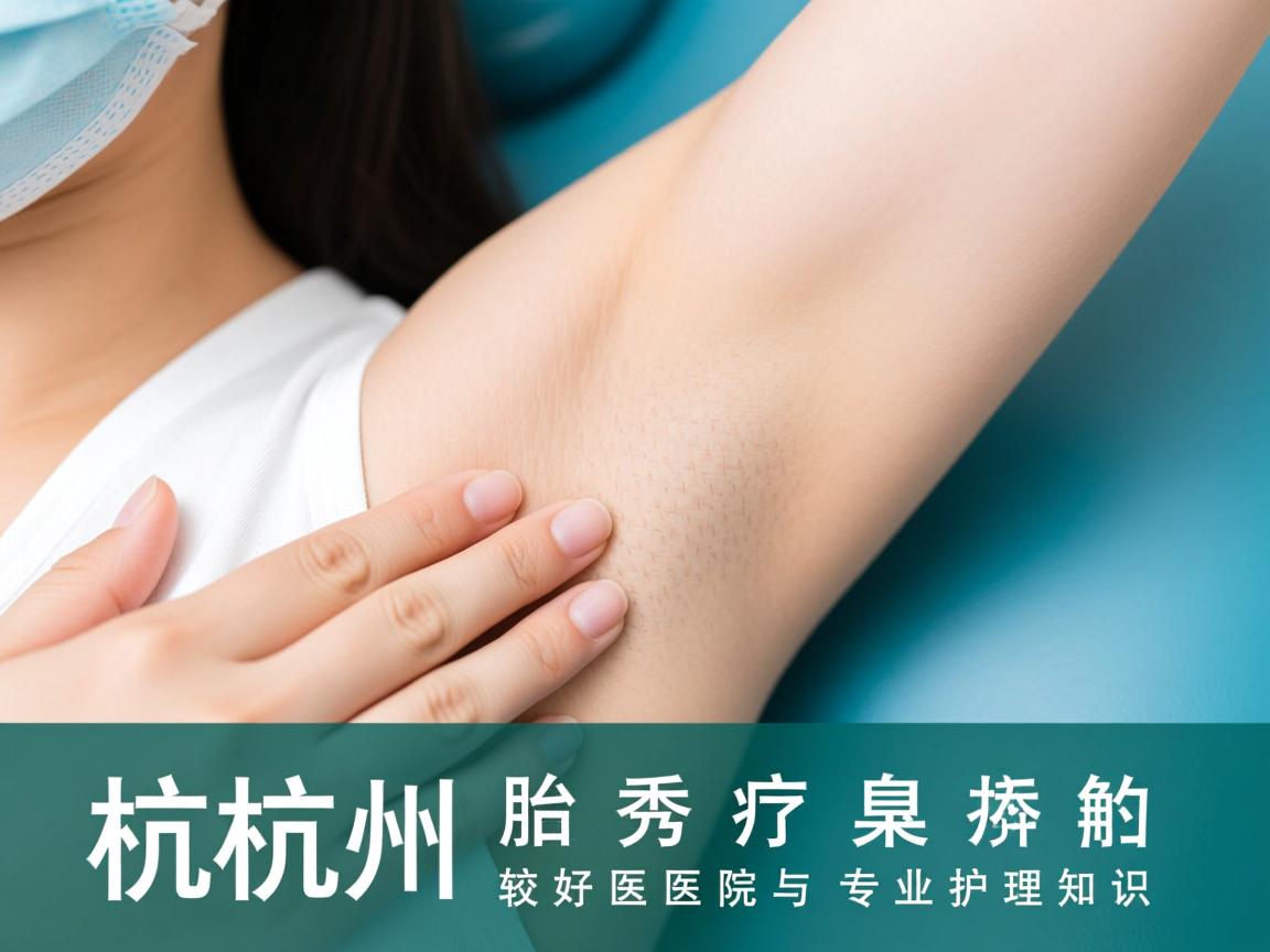 杭州腋秀解析，杭州治疗腋臭的较好医院与专业护理知识