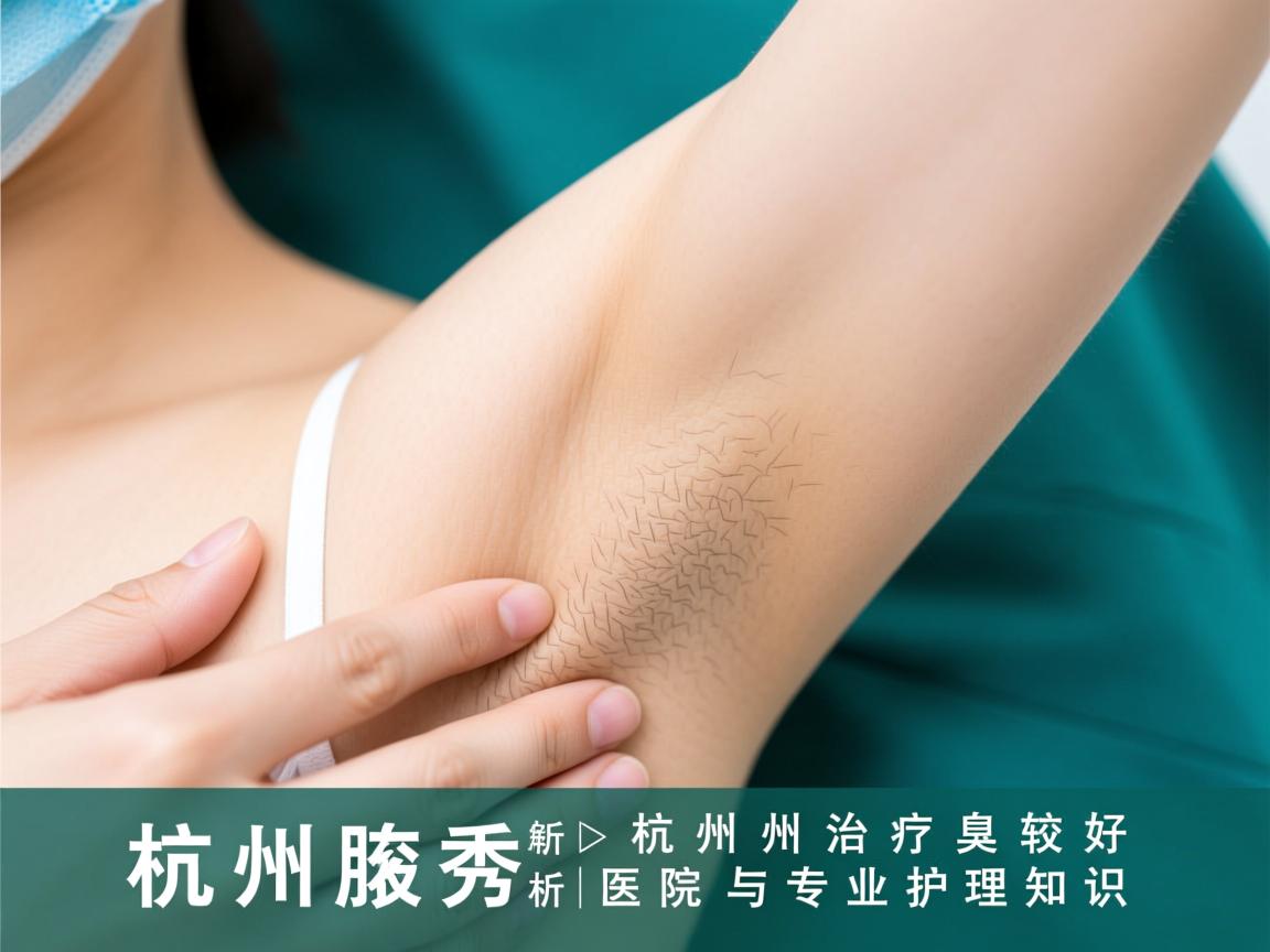杭州腋秀解析，杭州治疗腋臭的较好医院与专业护理知识