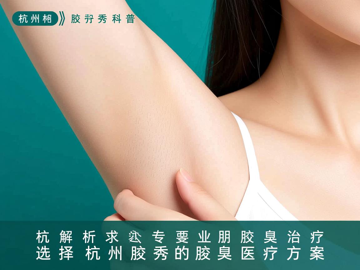 杭州腋秀科普，专业解析腋臭治疗，选择杭州腋秀的腋臭医疗方案