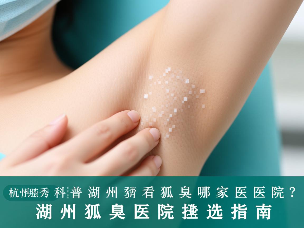 杭州腋秀科普，湖州看狐臭哪家医院？湖州狐臭医院选择指南