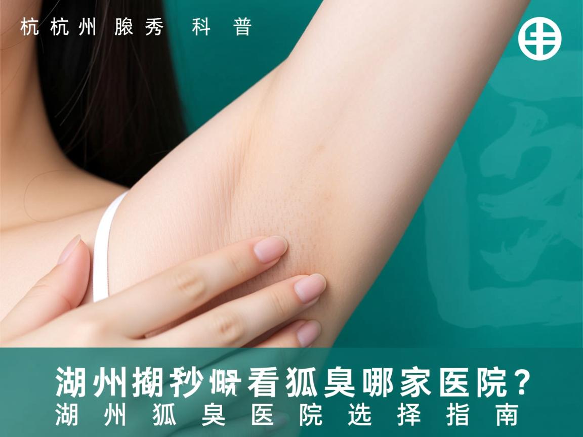 杭州腋秀科普，湖州看狐臭哪家医院？湖州狐臭医院选择指南