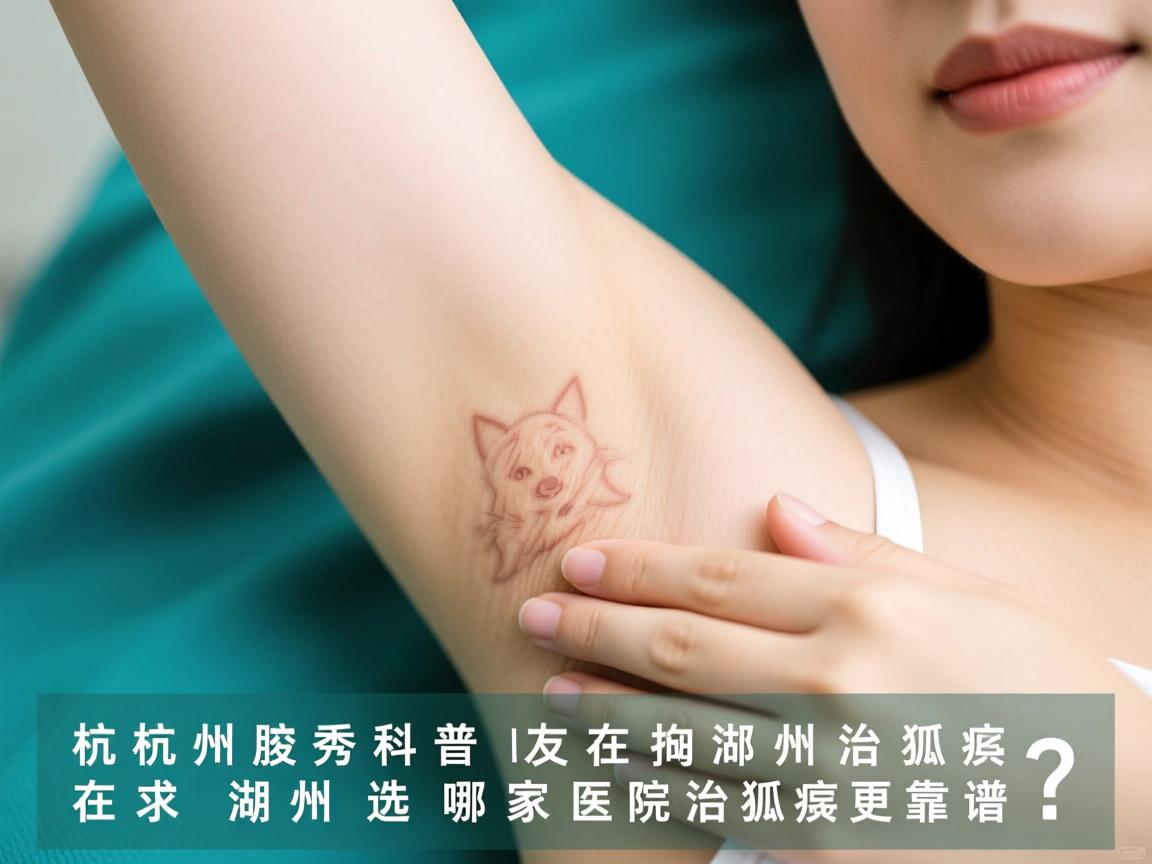 杭州腋秀科普，在湖州治狐臭，在湖州选哪家医院治狐臭更靠谱？