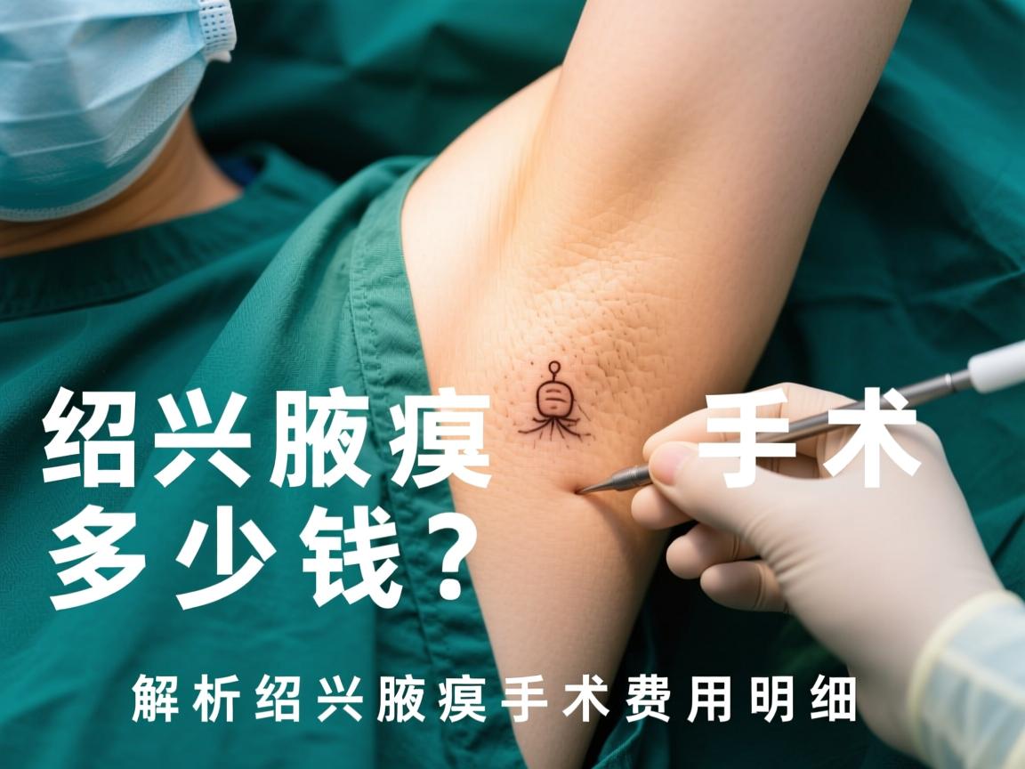 绍兴腋臭手术多少钱？解析绍兴腋臭手术费用明细